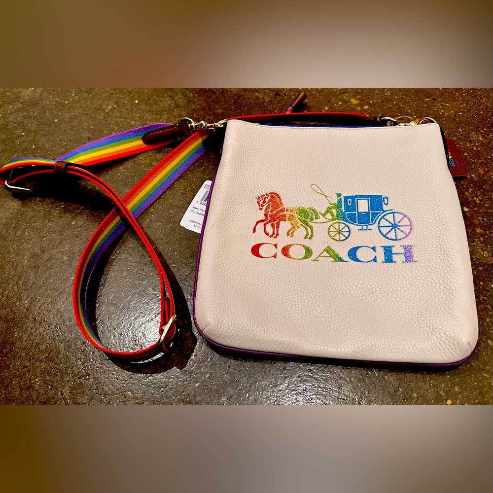Coach pride edition purse